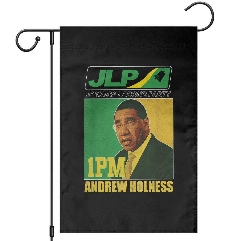 1PM Andrew Holness JPL Supporter Garden Flag Jamaica Labor Party Jamaican Political Pride - Wonder Print Shop