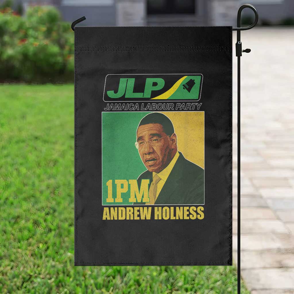 1PM Andrew Holness JPL Supporter Garden Flag Jamaica Labor Party Jamaican Political Pride - Wonder Print Shop