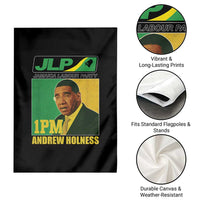1PM Andrew Holness JPL Supporter Garden Flag Jamaica Labor Party Jamaican Political Pride - Wonder Print Shop