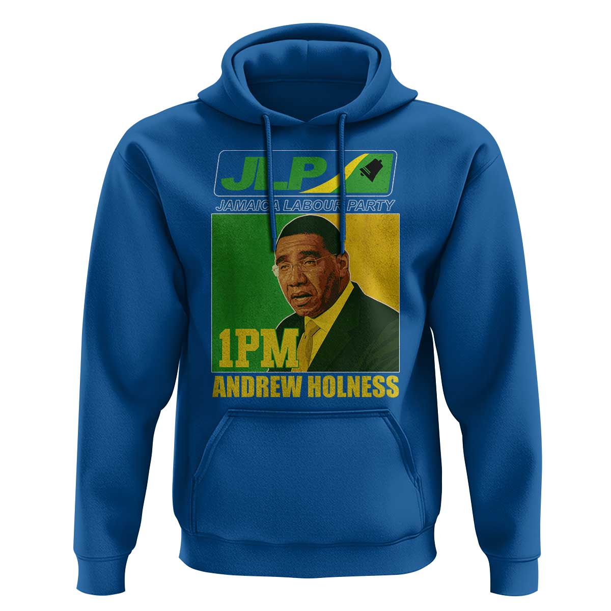 1PM Andrew Holness JPL Supporter Hoodie Jamaica Labor Party Jamaican Political Pride - Wonder Print Shop