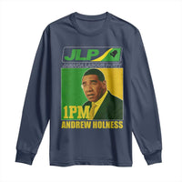 1PM Andrew Holness JPL Supporter Long Sleeve Shirt Jamaica Labor Party Jamaican Political Pride - Wonder Print Shop