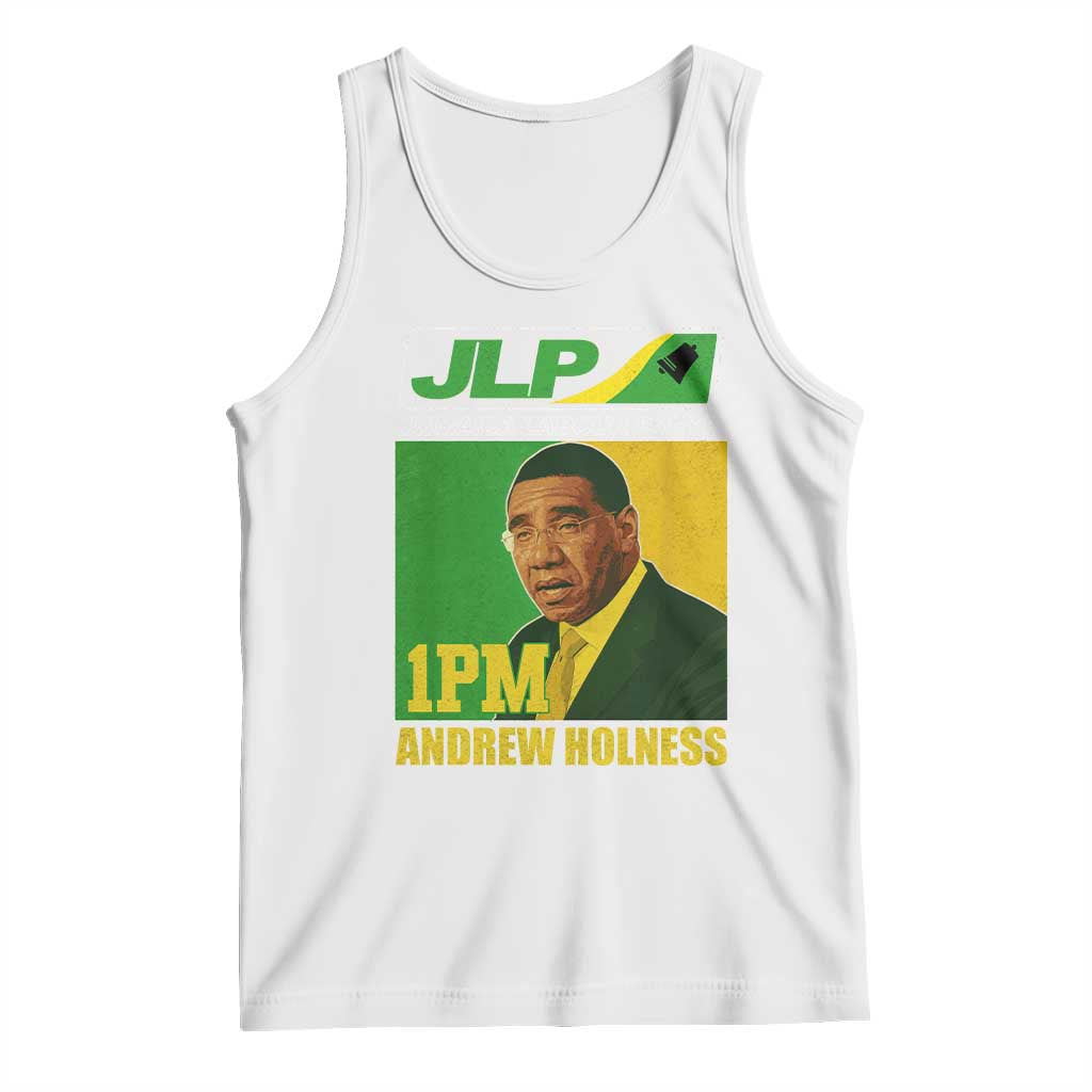 1PM Andrew Holness JPL Supporter Tank Top Jamaica Labor Party Jamaican Political Pride - Wonder Print Shop