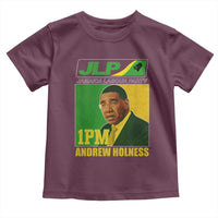 1PM Andrew Holness JPL Supporter Toddler T Shirt Jamaica Labor Party Jamaican Political Pride - Wonder Print Shop