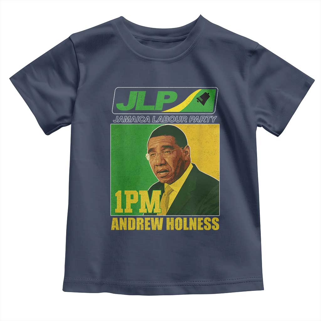 1PM Andrew Holness JPL Supporter Toddler T Shirt Jamaica Labor Party Jamaican Political Pride - Wonder Print Shop