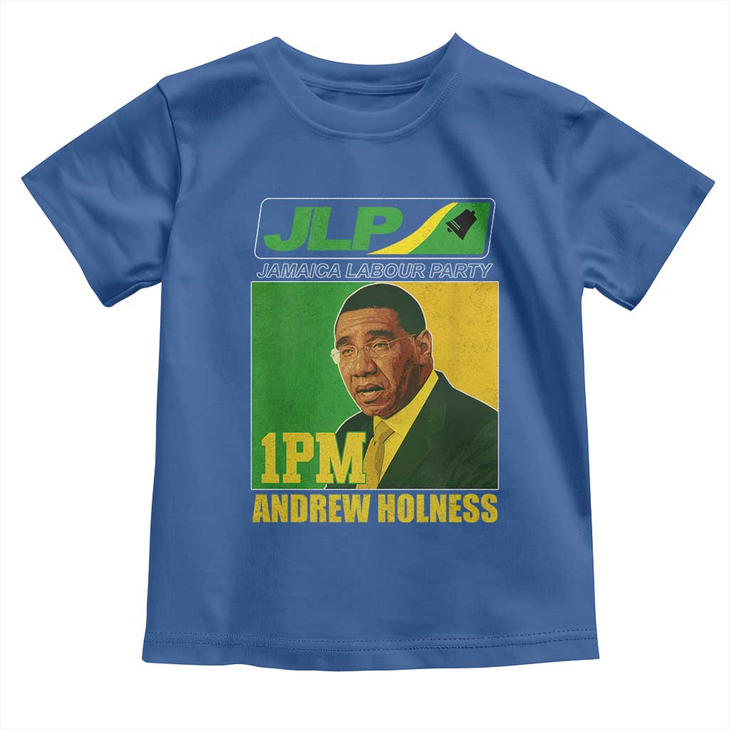 1PM Andrew Holness JPL Supporter Toddler T Shirt Jamaica Labor Party Jamaican Political Pride - Wonder Print Shop