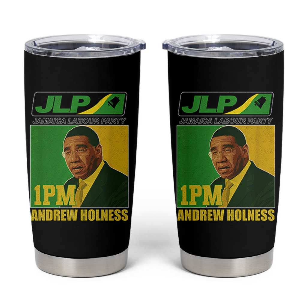 1PM Andrew Holness JPL Supporter Tumbler Cup Jamaica Labor Party Jamaican Political Pride - Wonder Print Shop