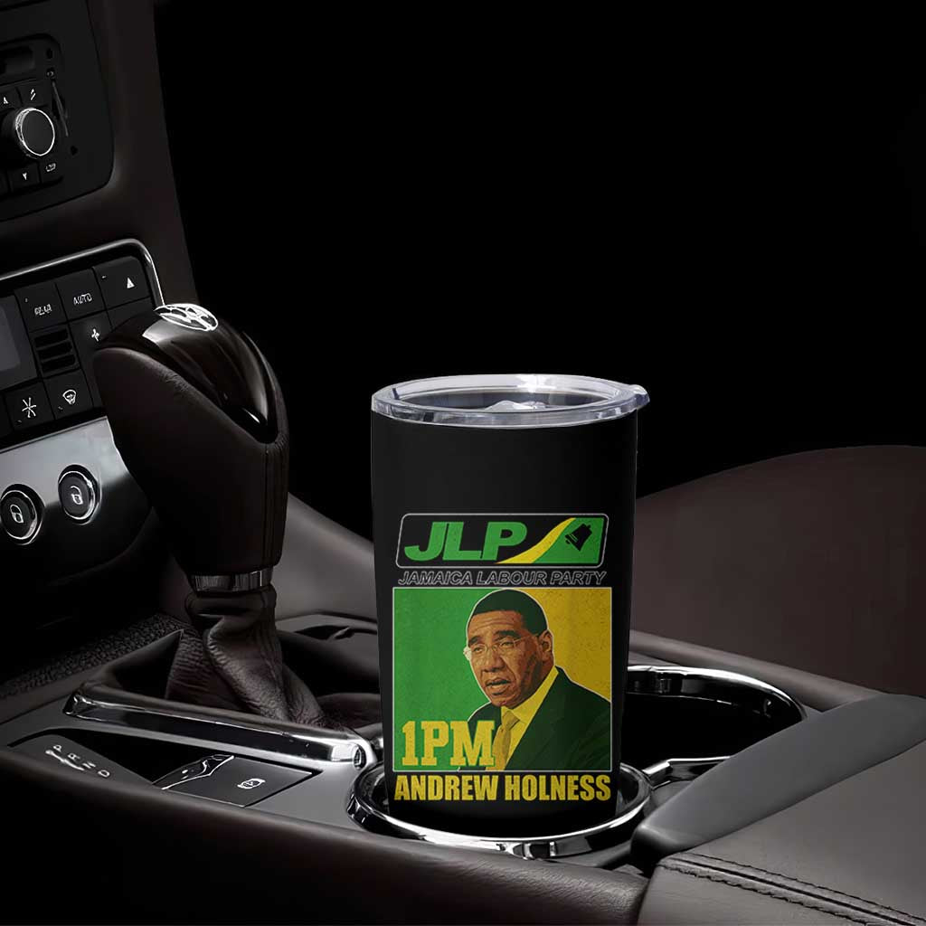 1PM Andrew Holness JPL Supporter Tumbler Cup Jamaica Labor Party Jamaican Political Pride - Wonder Print Shop