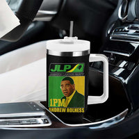 1PM Andrew Holness JPL Supporter Tumbler With Handle Jamaica Labor Party Jamaican Political Pride - Wonder Print Shop