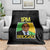 1PM BROGAD JLP Supporter Andrew Holness Throw Blanket Jamaica Labor Party Politics - Wonder Print Shop