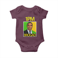 1PM BROGAD JLP Supporter Andrew Holness Baby Onesie Jamaica Labor Party Politics - Wonder Print Shop