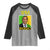 1PM BROGAD JLP Supporter Andrew Holness Raglan Shirt Jamaica Labor Party Politics - Wonder Print Shop