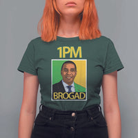 1PM BROGAD JLP Supporter Andrew Holness T Shirt For Women Jamaica Labor Party Politics - Wonder Print Shop