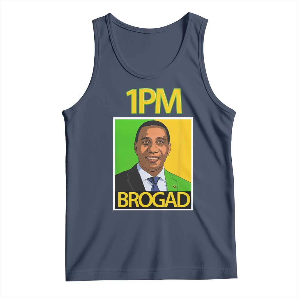 1PM BROGAD JLP Supporter Andrew Holness Tank Top Jamaica Labor Party Politics - Wonder Print Shop