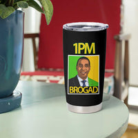 1PM BROGAD JLP Supporter Andrew Holness Tumbler Cup Jamaica Labor Party Politics - Wonder Print Shop