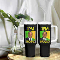 1PM BROGAD JLP Supporter Andrew Holness Tumbler With Handle Jamaica Labor Party Politics - Wonder Print Shop