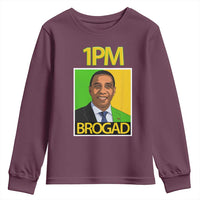 1PM BROGAD JLP Supporter Andrew Holness Youth Sweatshirt Jamaica Labor Party Politics - Wonder Print Shop