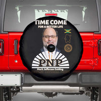 Mark Golding PNP Supporter Spare Tire Cover Time Come for a Better Life Jamaica Politics People's National Party - Wonder Print Shop