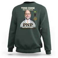Mark Golding PNP Supporter Sweatshirt Time Come for a Better Life Jamaica Politics People's National Party - Wonder Print Shop