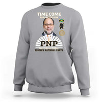 Mark Golding PNP Supporter Sweatshirt Time Come for a Better Life Jamaica Politics People's National Party - Wonder Print Shop