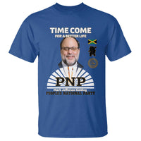 Mark Golding PNP Supporter T Shirt Time Come for a Better Life Jamaica Politics People's National Party - Wonder Print Shop