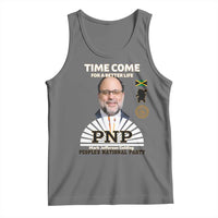 Mark Golding PNP Supporter Tank Top Time Come for a Better Life Jamaica Politics People's National Party - Wonder Print Shop