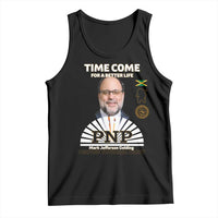 Mark Golding PNP Supporter Tank Top Time Come for a Better Life Jamaica Politics People's National Party - Wonder Print Shop