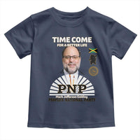 Mark Golding PNP Supporter Toddler T Shirt Time Come for a Better Life Jamaica Politics People's National Party - Wonder Print Shop