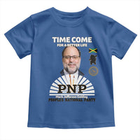 Mark Golding PNP Supporter Toddler T Shirt Time Come for a Better Life Jamaica Politics People's National Party - Wonder Print Shop