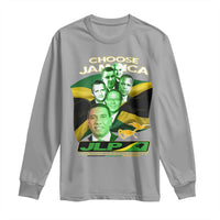 Choose Jamaica JLP Supporter Long Sleeve Shirt Patriotic Leaders Jamaica Jamaica Labor Party Politics - Wonder Print Shop