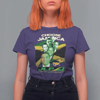 Choose Jamaica JLP Supporter T Shirt For Women Patriotic Leaders Jamaica Jamaica Labor Party Politics - Wonder Print Shop