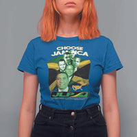 Choose Jamaica JLP Supporter T Shirt For Women Patriotic Leaders Jamaica Jamaica Labor Party Politics - Wonder Print Shop