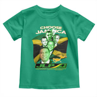 Choose Jamaica JLP Supporter Toddler T Shirt Patriotic Leaders Jamaica Jamaica Labor Party Politics - Wonder Print Shop
