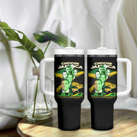 Choose Jamaica JLP Supporter Tumbler With Handle Patriotic Leaders Jamaica Jamaica Labor Party Politics - Wonder Print Shop