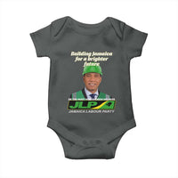 Dr Most Hon Andrew Holness JLP Supporter Baby Onesie Building Jamaica for a Brighter Future Jamaica Labor Party Politics - Wonder Print Shop