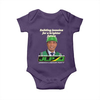 Dr Most Hon Andrew Holness JLP Supporter Baby Onesie Building Jamaica for a Brighter Future Jamaica Labor Party Politics - Wonder Print Shop