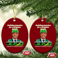 Dr Most Hon Andrew Holness JLP Supporter Ceramic Ornament Building Jamaica for a Brighter Future Jamaica Labor Party Politics - Wonder Print Shop