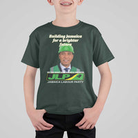 Dr Most Hon Andrew Holness JLP Supporter T Shirt For Kid Building Jamaica for a Brighter Future Jamaica Labor Party Politics - Wonder Print Shop
