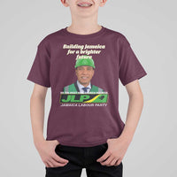 Dr Most Hon Andrew Holness JLP Supporter T Shirt For Kid Building Jamaica for a Brighter Future Jamaica Labor Party Politics - Wonder Print Shop