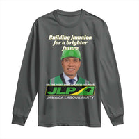Dr Most Hon Andrew Holness JLP Supporter Long Sleeve Shirt Building Jamaica for a Brighter Future Jamaica Labor Party Politics - Wonder Print Shop