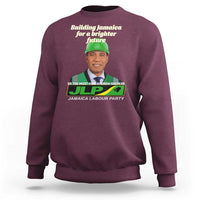 Dr Most Hon Andrew Holness JLP Supporter Sweatshirt Building Jamaica for a Brighter Future Jamaica Labor Party Politics - Wonder Print Shop