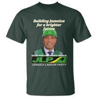Dr Most Hon Andrew Holness JLP Supporter T Shirt Building Jamaica for a Brighter Future Jamaica Labor Party Politics - Wonder Print Shop