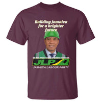 Dr Most Hon Andrew Holness JLP Supporter T Shirt Building Jamaica for a Brighter Future Jamaica Labor Party Politics - Wonder Print Shop