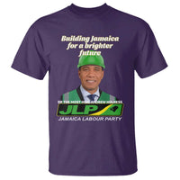 Dr Most Hon Andrew Holness JLP Supporter T Shirt Building Jamaica for a Brighter Future Jamaica Labor Party Politics - Wonder Print Shop