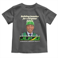Dr Most Hon Andrew Holness JLP Supporter Toddler T Shirt Building Jamaica for a Brighter Future Jamaica Labor Party Politics - Wonder Print Shop