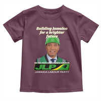 Dr Most Hon Andrew Holness JLP Supporter Toddler T Shirt Building Jamaica for a Brighter Future Jamaica Labor Party Politics - Wonder Print Shop