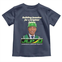 Dr Most Hon Andrew Holness JLP Supporter Toddler T Shirt Building Jamaica for a Brighter Future Jamaica Labor Party Politics - Wonder Print Shop
