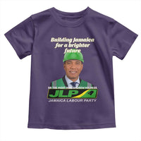 Dr Most Hon Andrew Holness JLP Supporter Toddler T Shirt Building Jamaica for a Brighter Future Jamaica Labor Party Politics - Wonder Print Shop