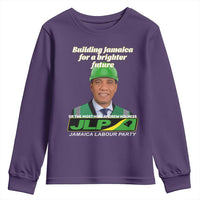 Dr Most Hon Andrew Holness JLP Supporter Youth Sweatshirt Building Jamaica for a Brighter Future Jamaica Labor Party Politics - Wonder Print Shop