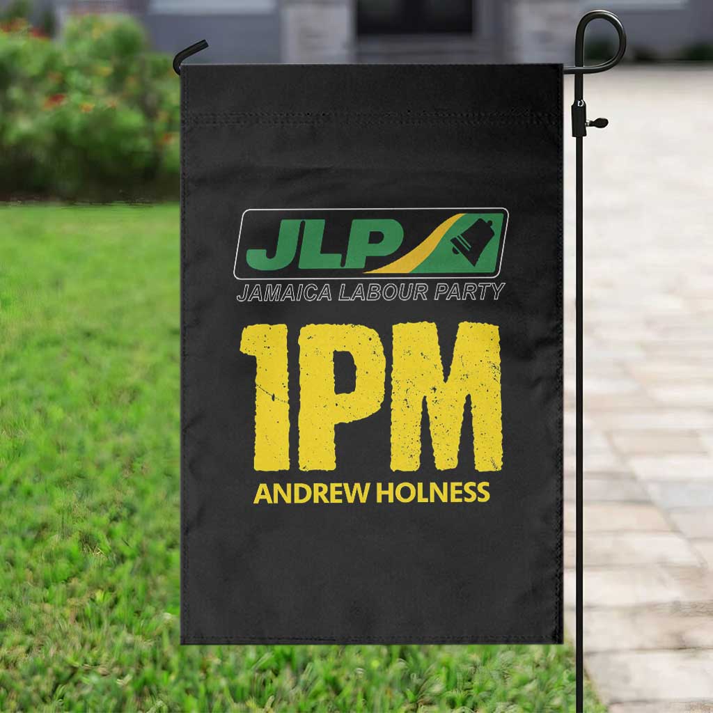 1PM Andrew Holness Garden Flag Support JLP Jamaica Labour Party - Wonder Print Shop