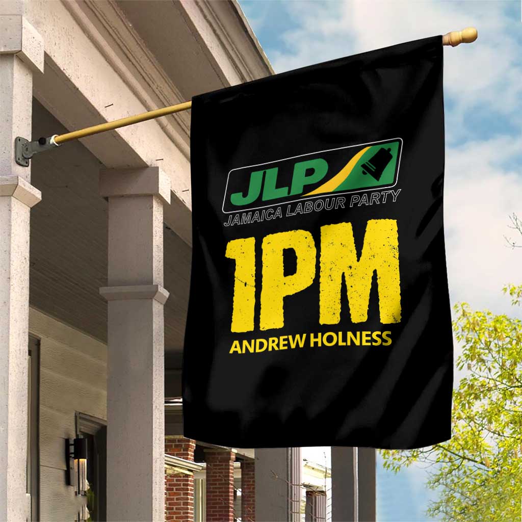 1PM Andrew Holness Garden Flag Support JLP Jamaica Labour Party - Wonder Print Shop